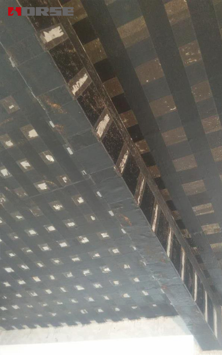 Reinforcement of cracks in reinforced concrete(RC) beams