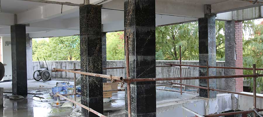 cfrp wrap concrete column